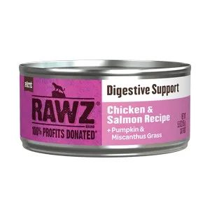 24/5.5oz Rawz Digest Chicken & Salm Cat - Food